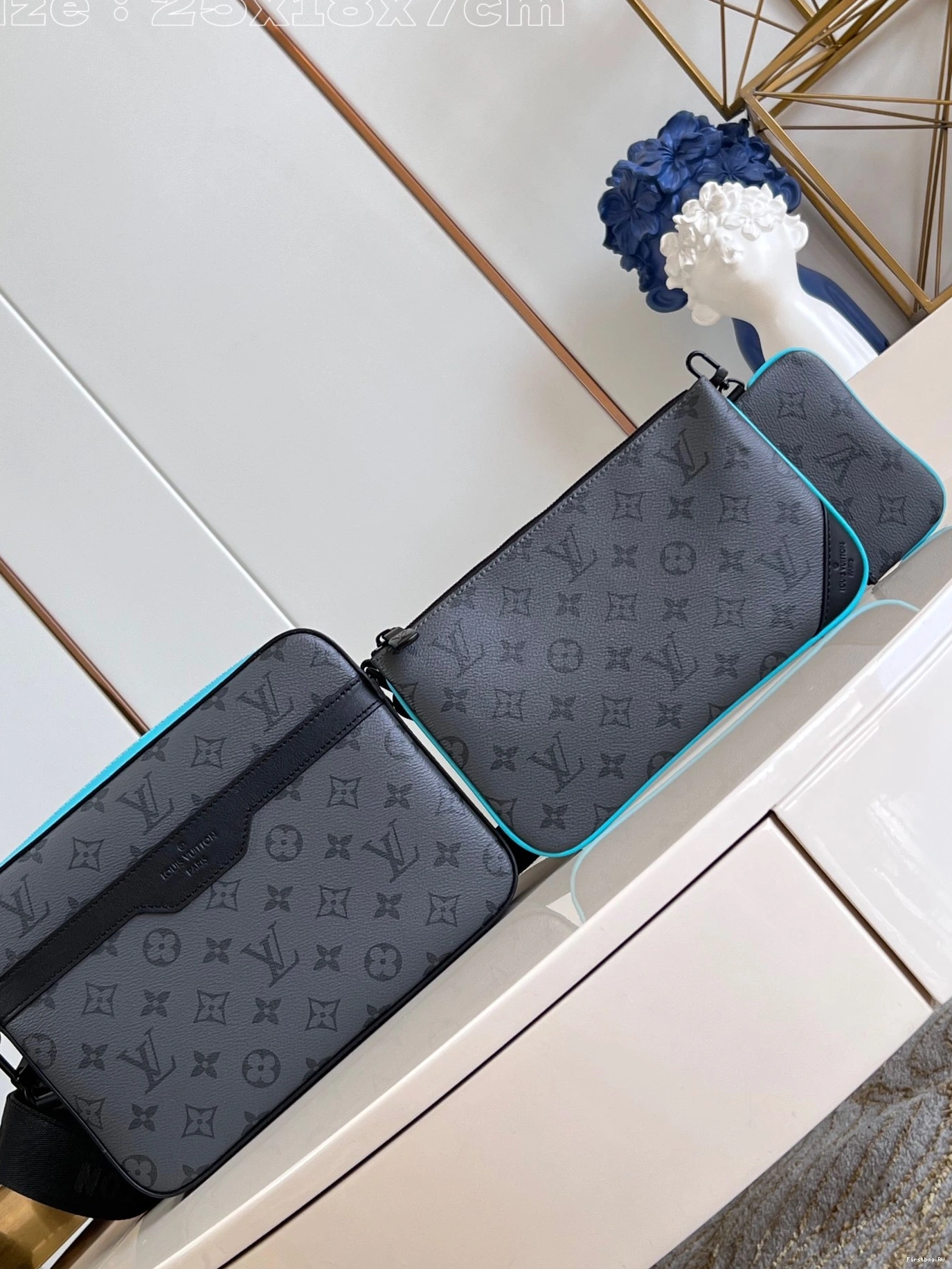 Firstbags ru VUITTON LOUIS TRIO MESSENGER 0807